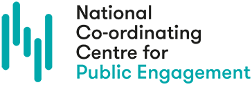 The logo for the National Coordinating Centre for Public Engagement